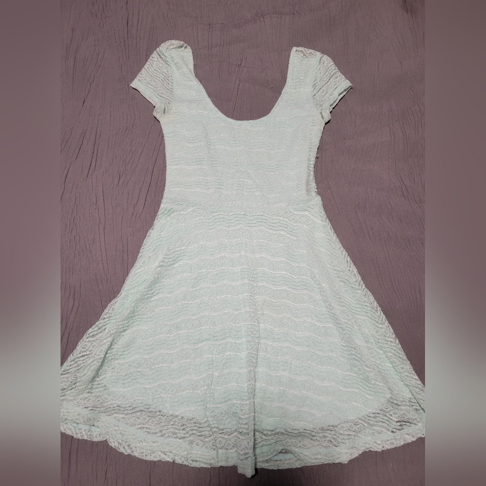 Forever 21 Women's Mint Lace Dress